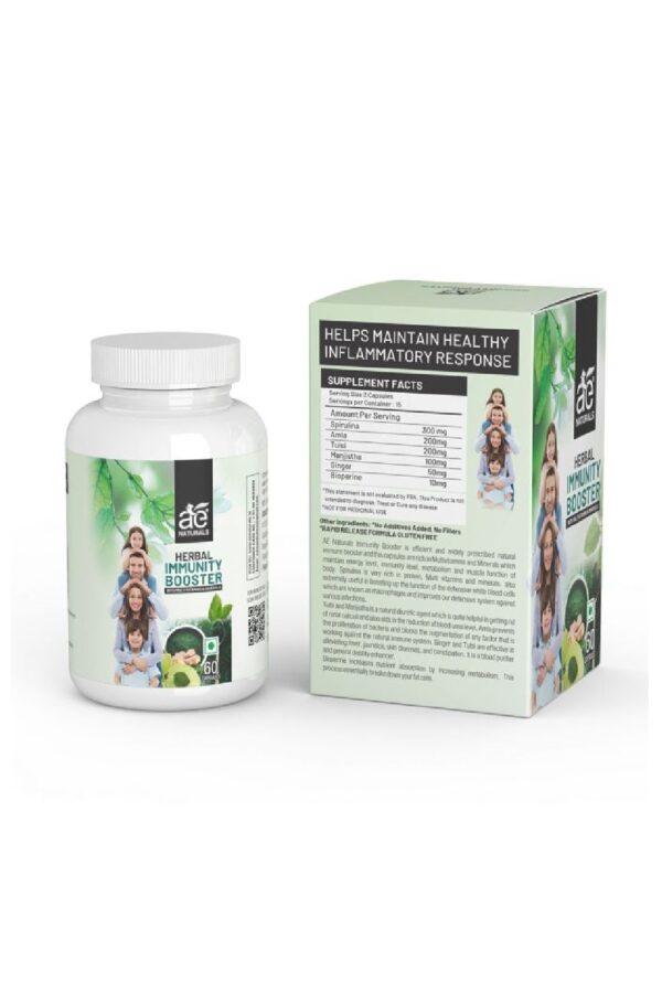 Ae Naturals Herbal Immunity Booster With Multi Vitamins And