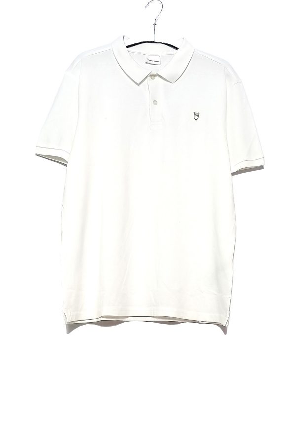 Solid Collared T-Shirt - White