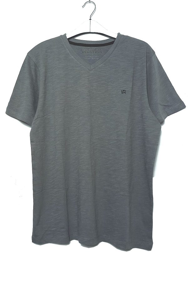 V-Neck Grey T-Shirt