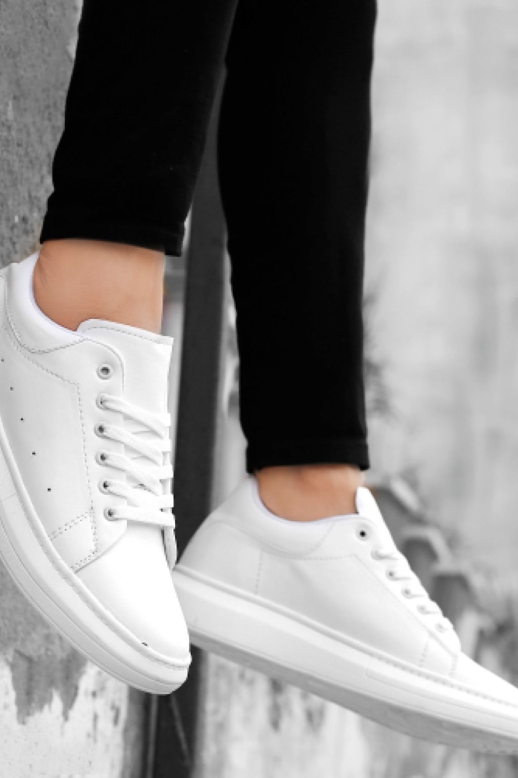 WHITE SPECIAL EDITION* EVA SOLE LEATHER SNEAKERS – WearManStyle