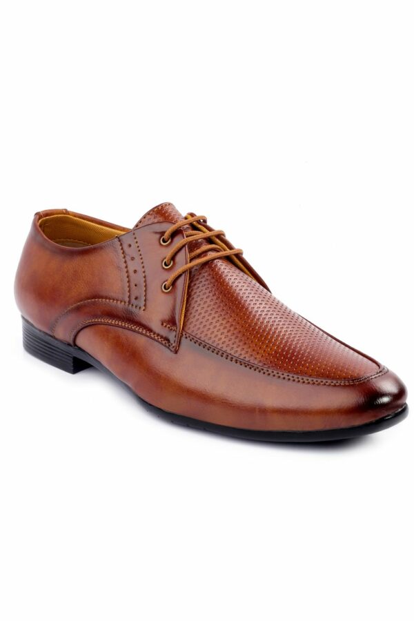 Tan Formal Footwear for Men - Image 2