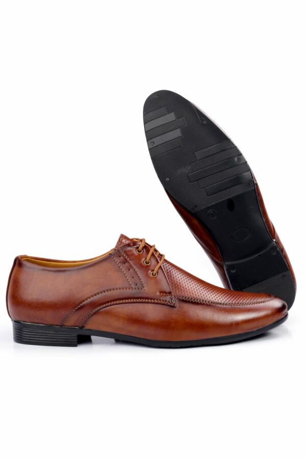 Tan Formal Footwear for Men - Image 5