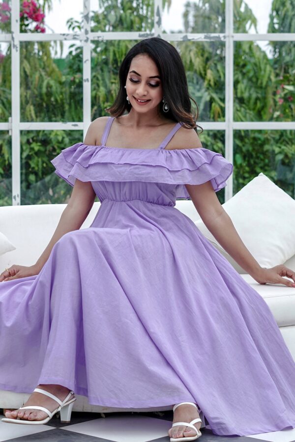 Orchids Mul Dress - Image 3