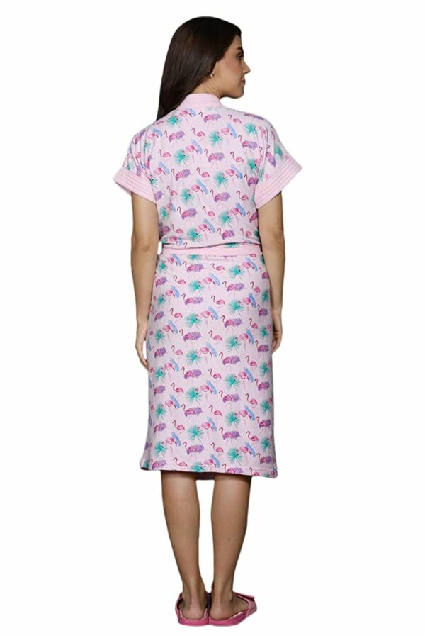 Printed Bathrobe for Women - Bathrobe Towel - Bath Gown - Image 4