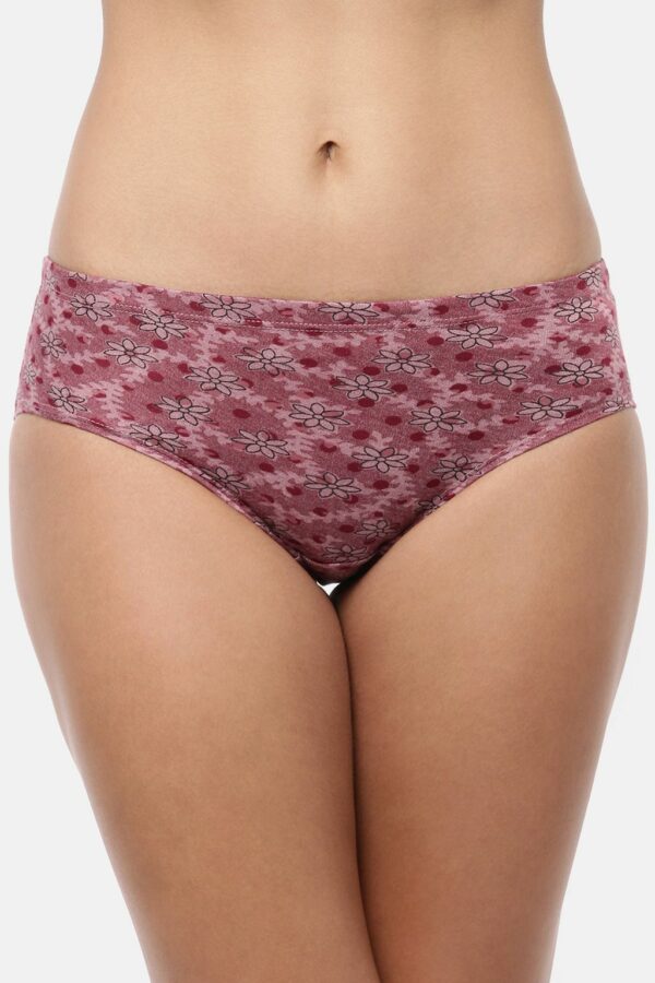 Hipster Panties for Women - Inner Elastic Panty - Pack of 3 (Random Colours & Prints) - Image 4