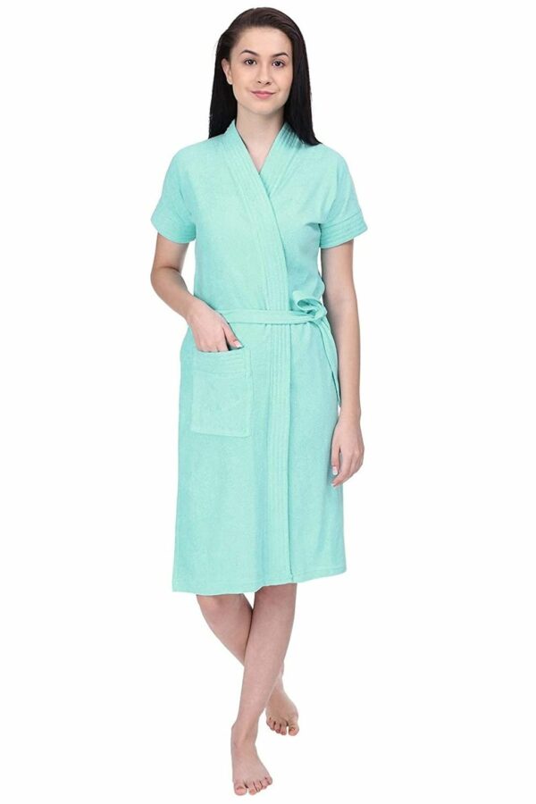 Plain Bathrobe for Women - Bathrobe Towel - Bath Gown