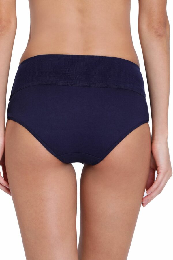 Navy Blue Panties for Women - Cotton Solid Panty - Image 7