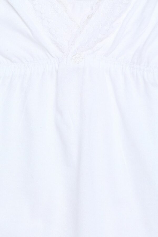 Long Camisole Bra Slip for Women - Cotton Nighty Slips - Image 4