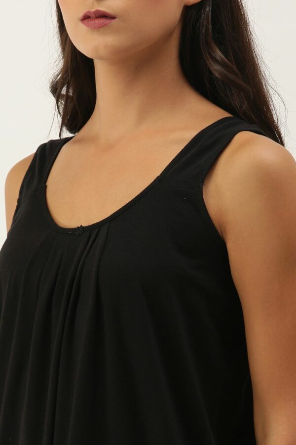 Long Cotton Camisole For Women - Camisole Nighty for Women - Nighty Slip - Image 5