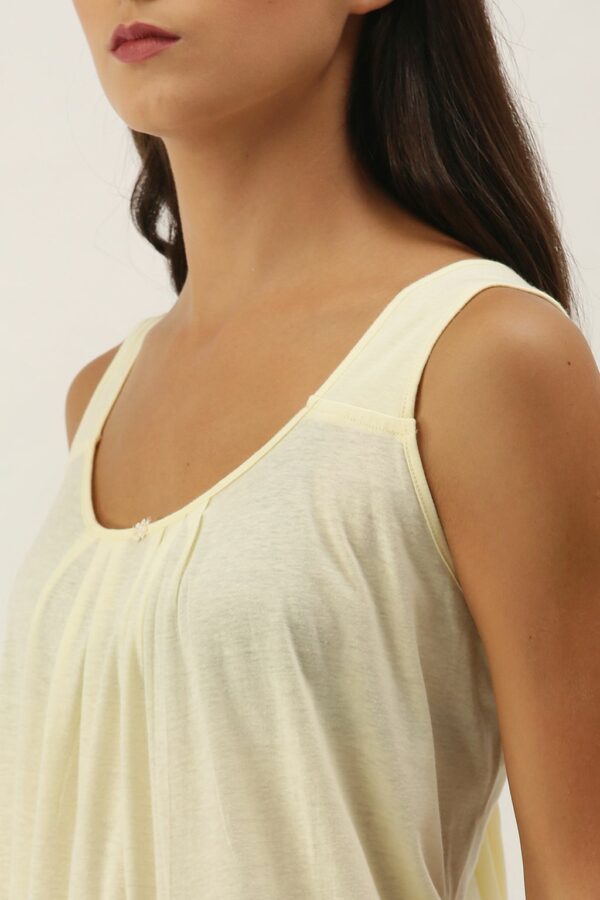 Long Cotton Camisole For Women - Camisole Nighty for Women - Nighty Slip - Image 5