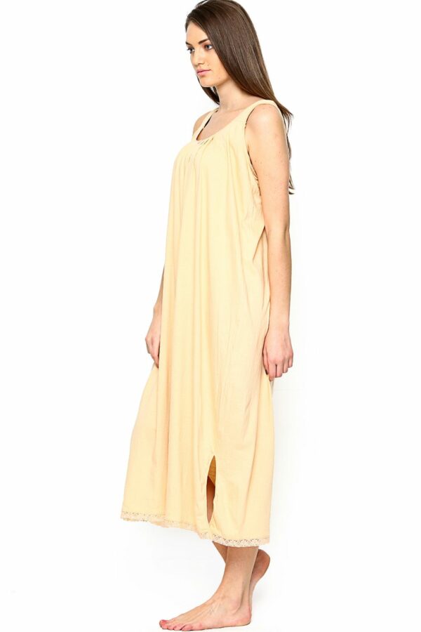 Long Cotton Camisole For Women - Camisole Nighty for Women - Nighty Slip