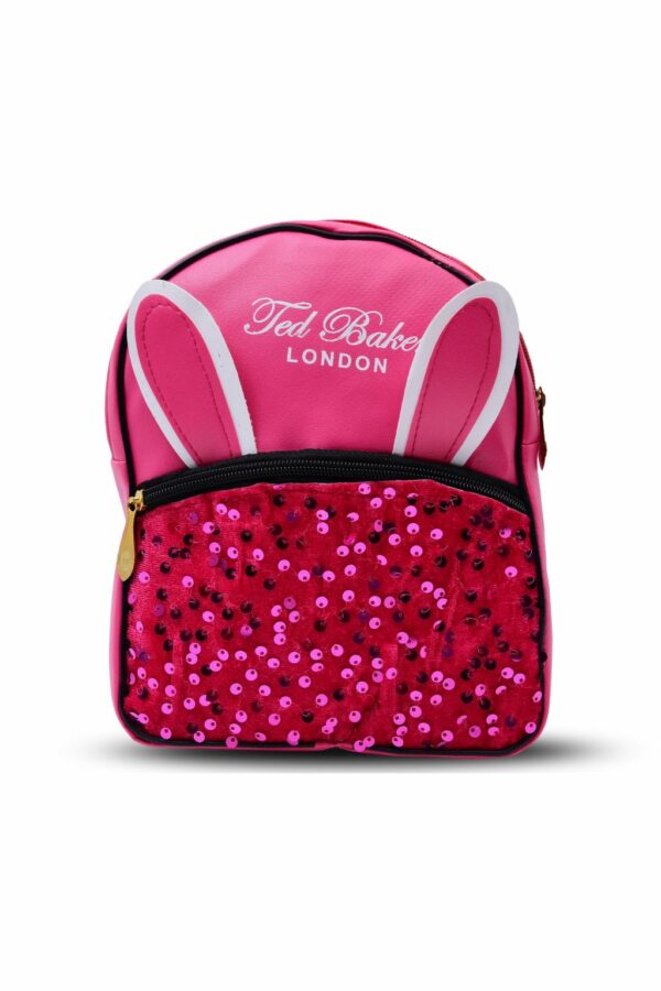 Pink Ted Baker London Bunny Sparkles Backpack for Girls