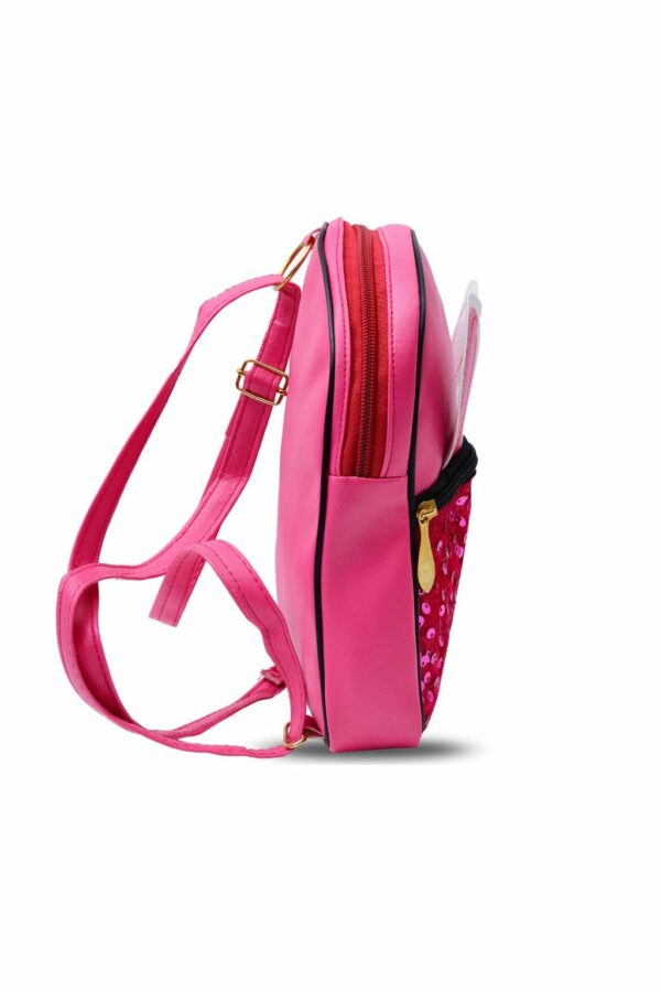 Pink Ted Baker London Bunny Sparkles Backpack for Girls - Image 3