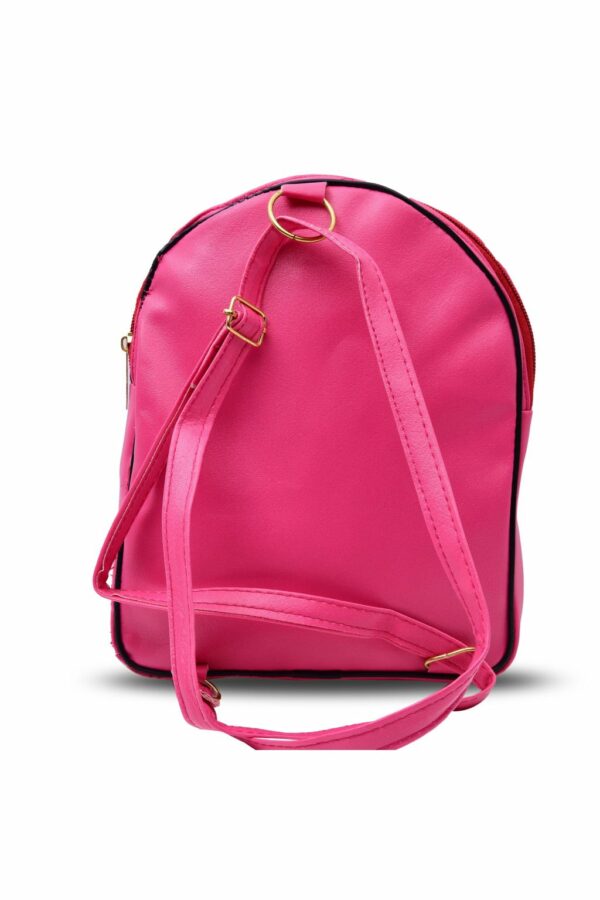 Pink Ted Baker London Bunny Sparkles Backpack for Girls - Image 4