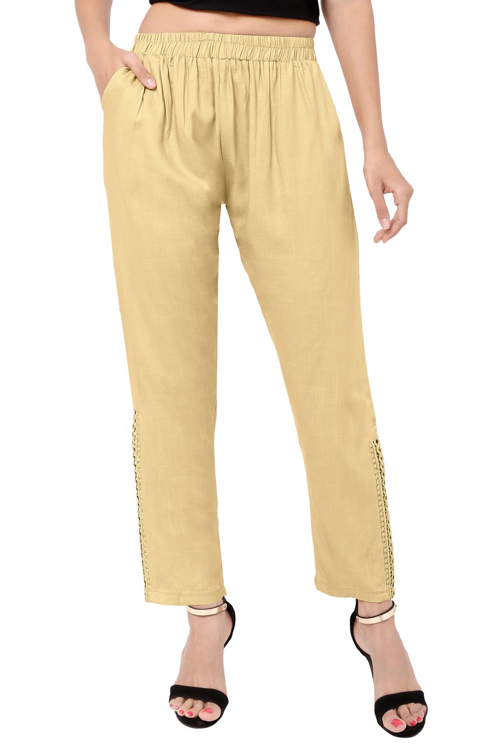 Cotton Pants Design For Ladies | Maharani Designer Boutique
