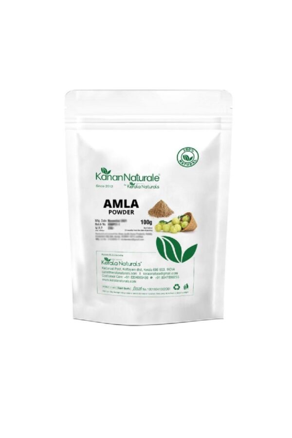 Kerala Naturals Amla Powder - Indian Gooseberry Powder -  100 gms