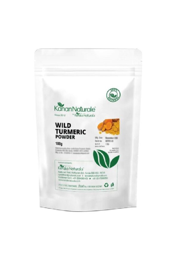 Kerala Naturals Wild Turmeric Powder - 100 gms