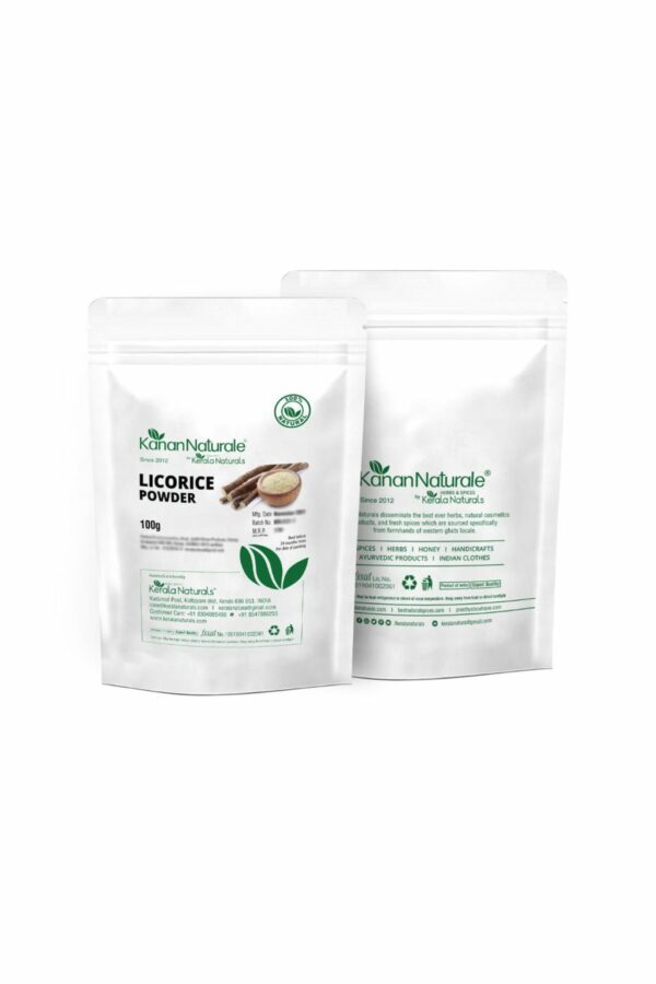 Kerala Naturals Licorice Root Powder - 100 gms - Image 2