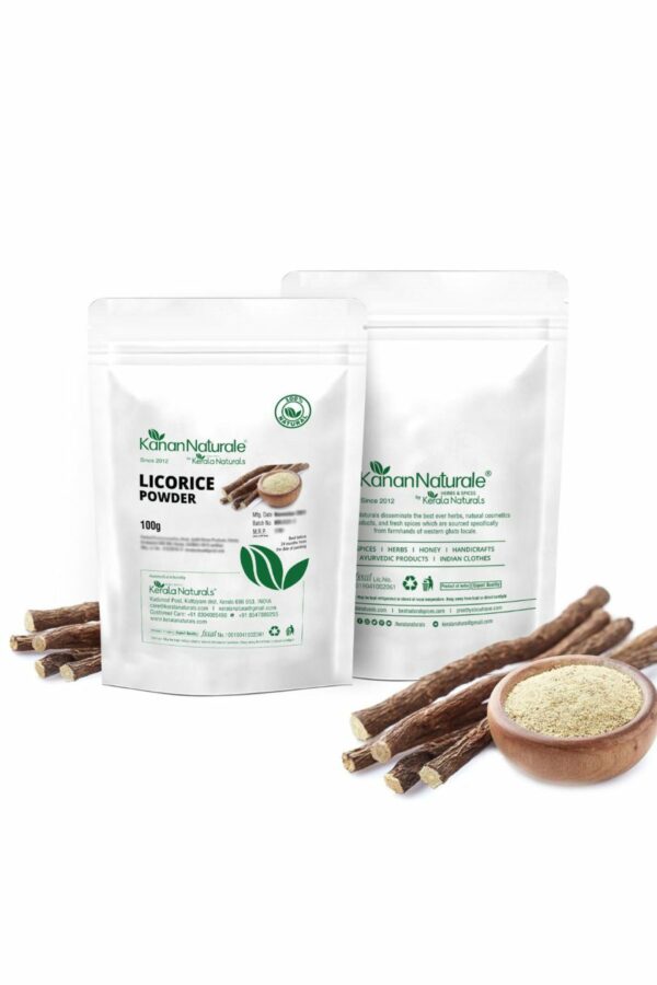 Kerala Naturals Licorice Root Powder - 100 gms - Image 3