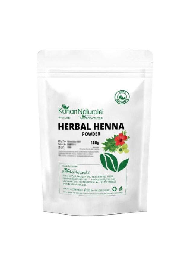 Kerala Naturals Herbal Henna Powder - 100 gms