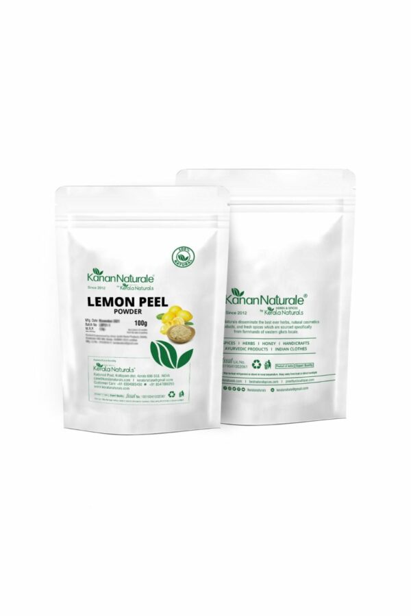 Kerala Naturals Lemon Peel Powder - 100 gms - Image 2