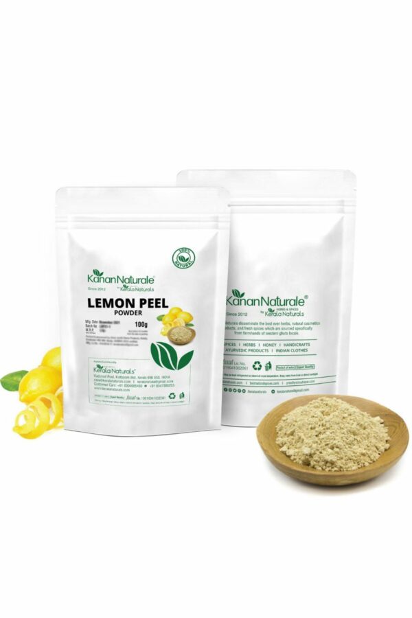 Kerala Naturals Lemon Peel Powder - 100 gms - Image 3