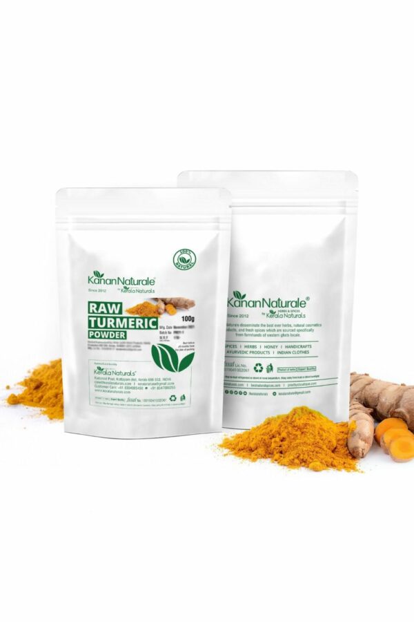 Kerala Naturals Raw Turmeric Powder 100gms - Image 2