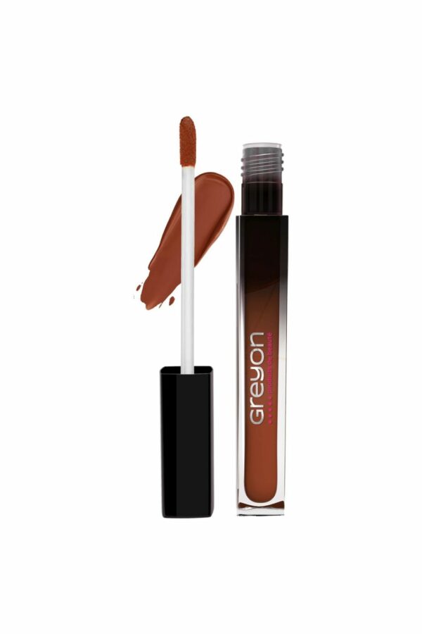 Greyon Premium Matte Liquid Lipstick Light Brown - Image 5