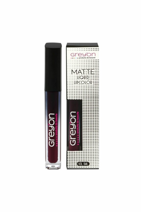 Greyon Premium Matte Liquid Lipstick Rich Violet - Image 7