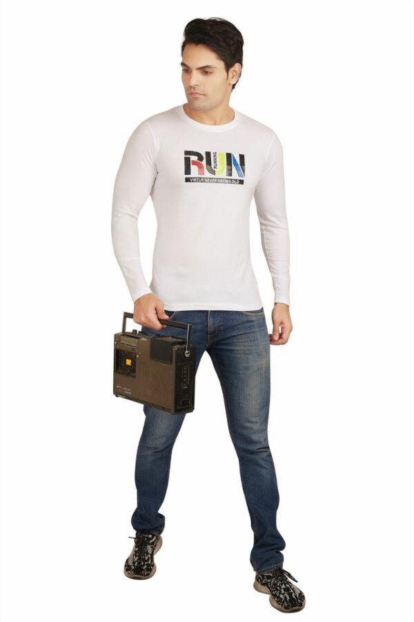 Men's White T-Shirt - Image 5