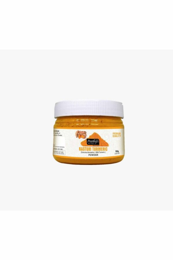 Preethy's Boutique Kasturi Turmeric - Wild Turmeric Powder - 100gms