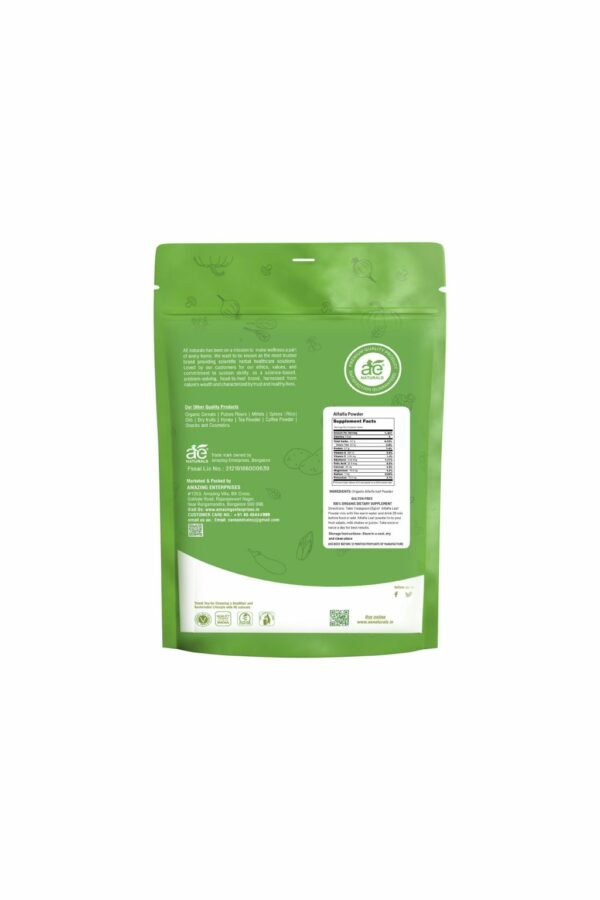 AE Naturals Alfalfa Powder 100g - Image 3