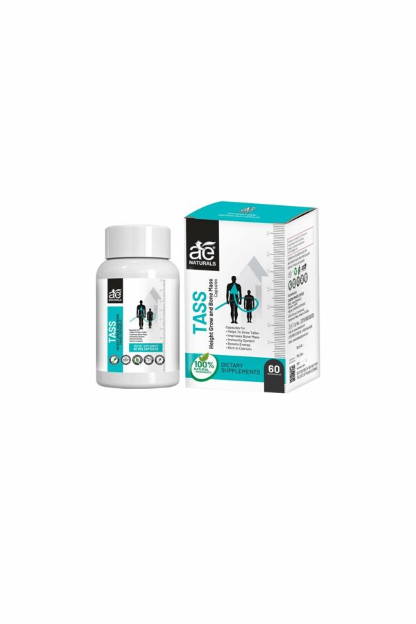 AE Naturals TASS Height Grow And Bone Mass Capsules 60 Caps