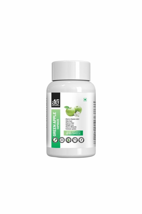 AE Naturals Green Apple Extract Capsules 60 Caps