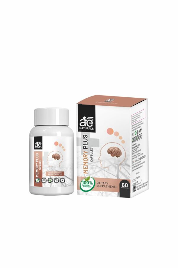 AE Naturals Memory Plus Capsules 60 Caps