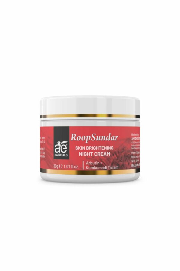 AE Naturals Roop Sundar Skin Brightening Cream 30g - Image 2