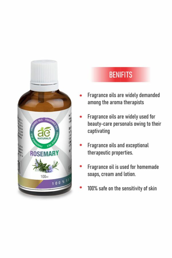 AE Naturals Rosemary Fragrance Oil 100ml - Image 2