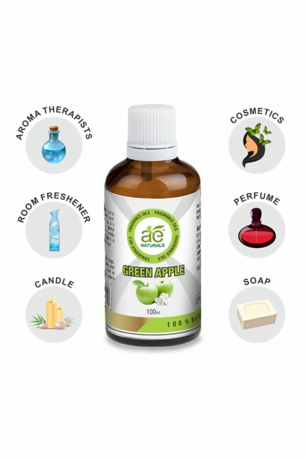 AE Naturals Green Apple Fragrance Oil 100ml