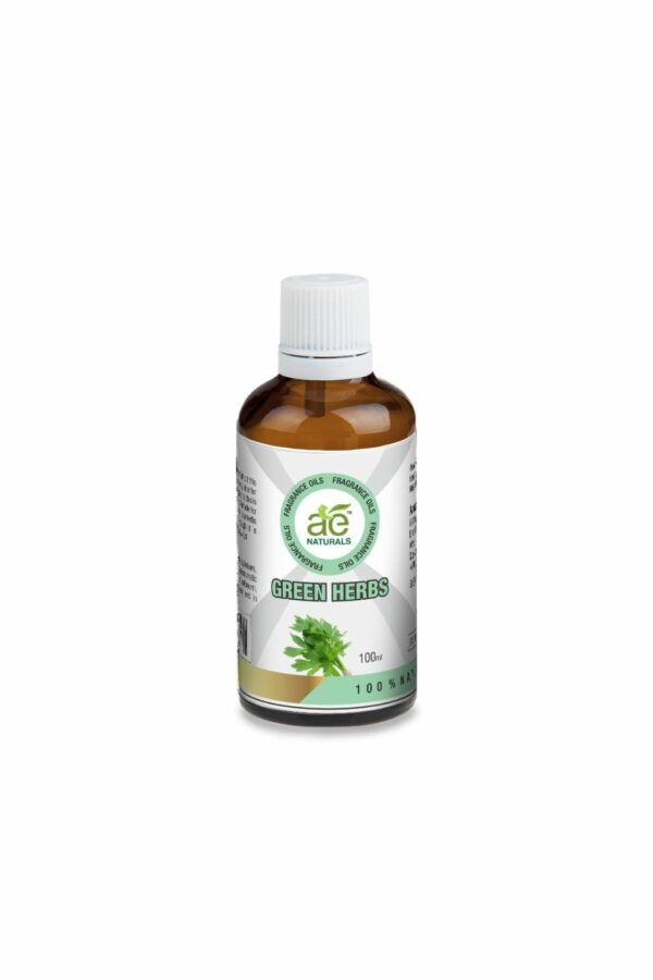 AE Naturals Green herbs Fragrance Oil 100ml - Image 3