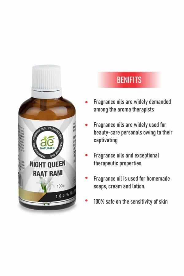 AE Naturals Night Queen - Raat Rani Fragrance Oil 100ml - Image 2