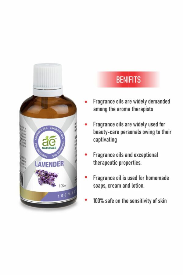 AE Naturals Lavender Fragrance Oil 100ml - Image 2