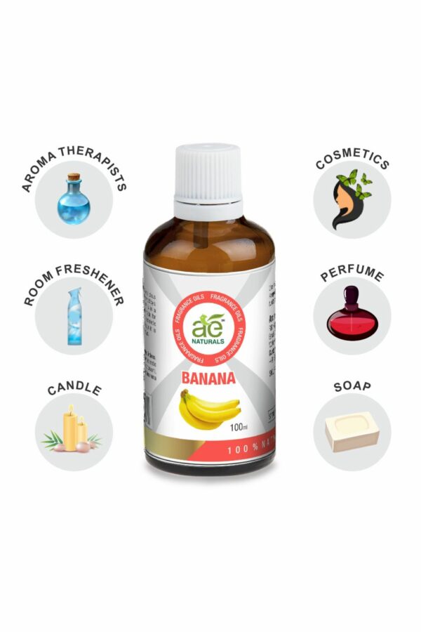 AE Naturals Banana Fragrance Oil 100ml