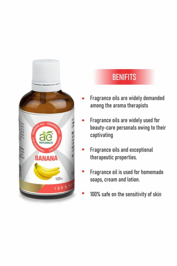 AE Naturals Banana Fragrance Oil 100ml - Image 2