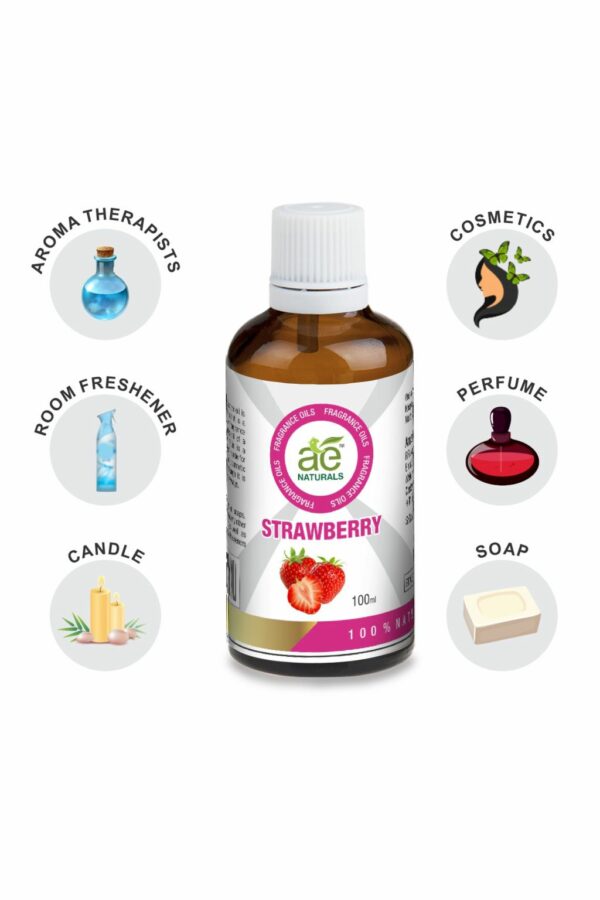 AE Naturals Strawberry Fragrance Oil 100ml