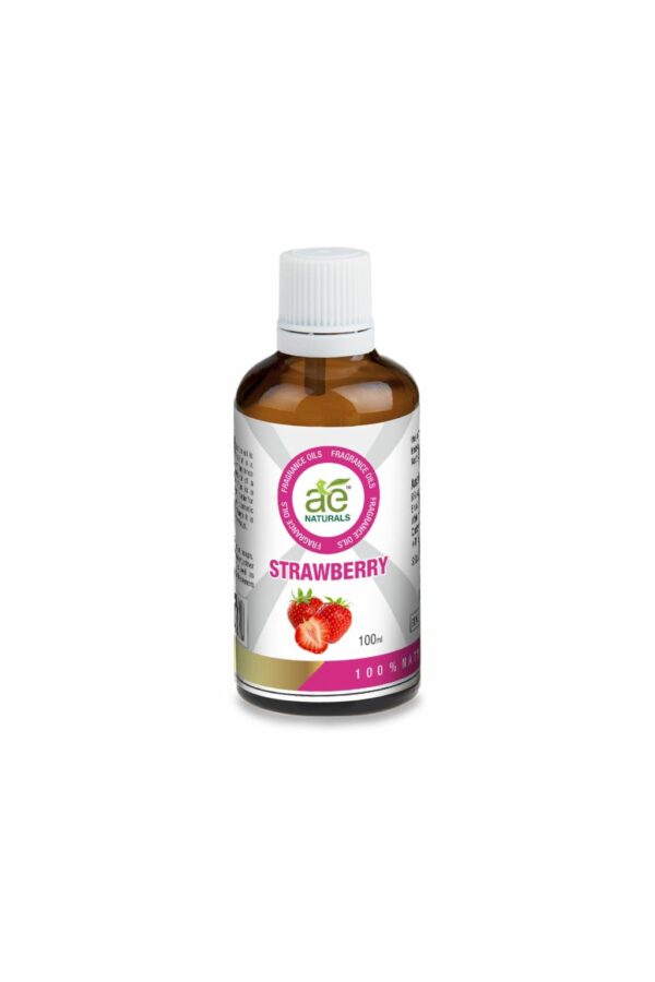 AE Naturals Strawberry Fragrance Oil 100ml - Image 3