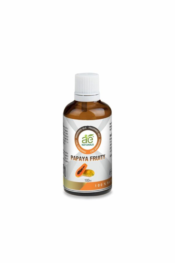 AE Naturals Papaya Fruity Fragrance Oil 100ml - Image 3