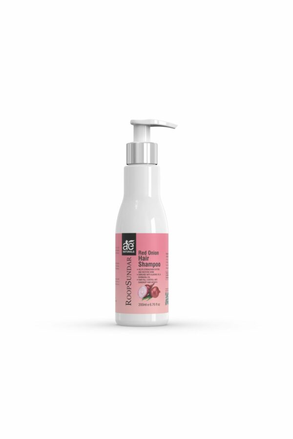 AE Naturals Roop Sundar Red Onion Hair Shampoo 200ml - Image 2