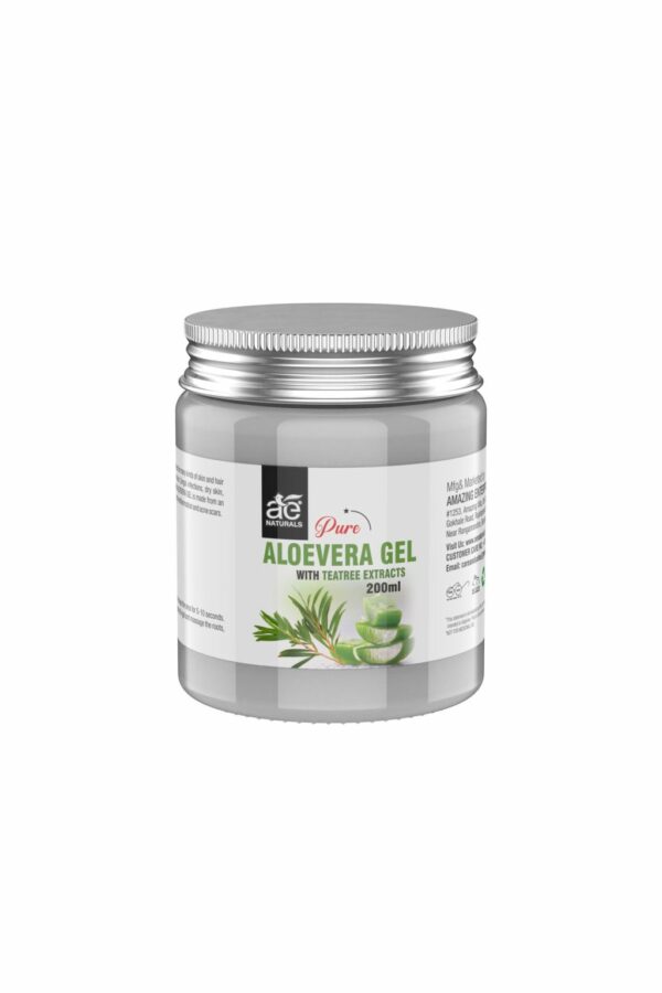 AE Naturals Pure Aloevera Gel With Teatree Extracts 200ml