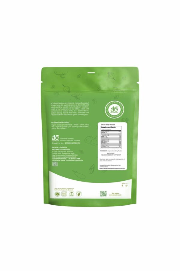 AE Naturals Green Chilly Powder 800g - Image 2