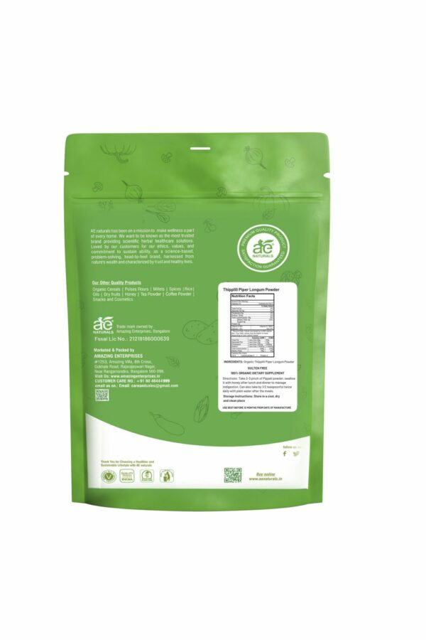 AE Naturals Thippili Piper Powder 800g - Image 2